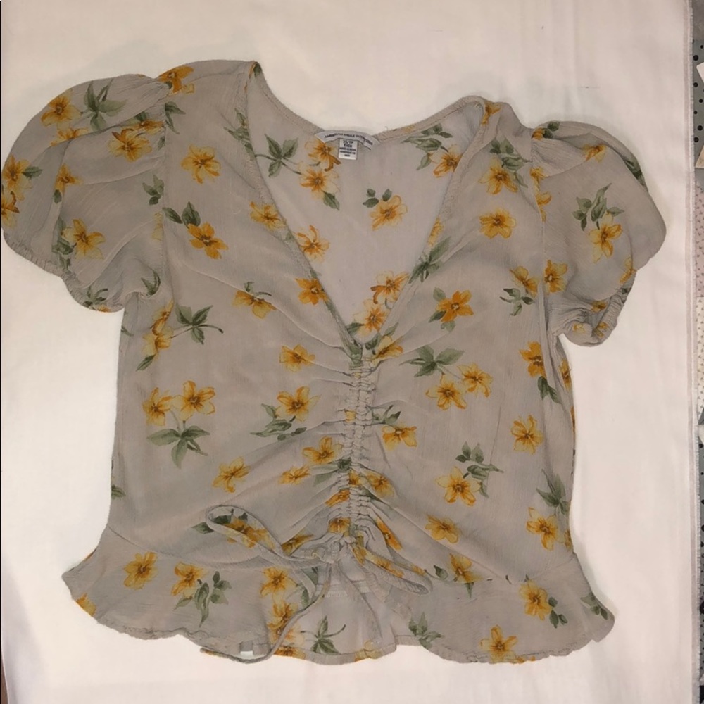 Floral American Eagle Blouse XS (5/$30)
